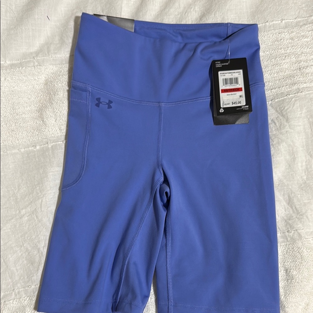 Under Armour Women's Purple Bike Shorts